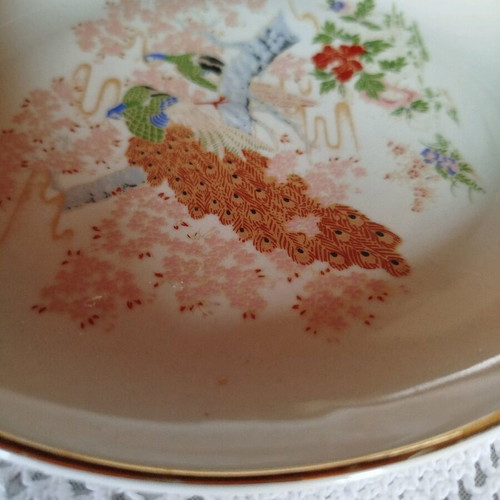 Japanese wall plate vintage used