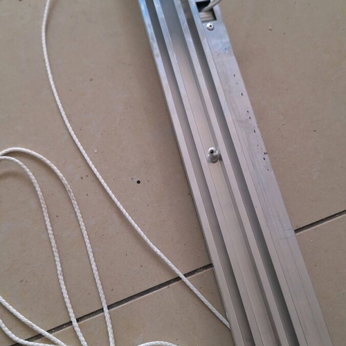 Curtain system like new, 3 pieces type dimico, 1.40m length each
