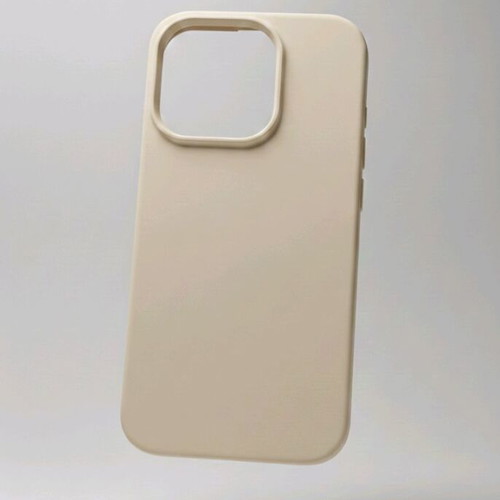 iPhone 13/14 Pro Max case like new in beige-cream color