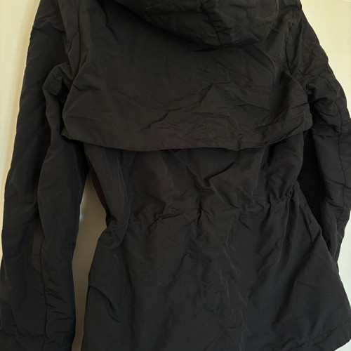 Zara Basic outerwear coat like new, black, with lining