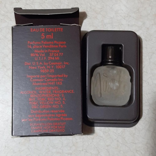 Minotaure by Paloma Picasso 5ml edt mini brand new, discontinued