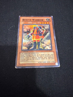 Yu-Gi-Oh! STBL-EN006 Rescue Warrior κάρτα μεταχειρισμένη σε πολύ καλή κατάσταση