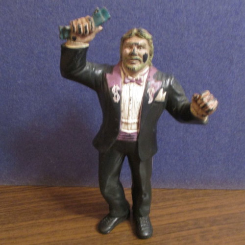 Rubber figure Giants of Catch WWF 1988 LJN Million Dollar Man used