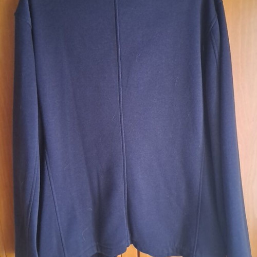 Calliope blue jacket like new, soft weave, spring autumn