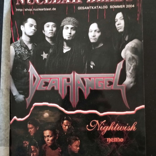 Nuclear Blast catalogues like new pack of 6