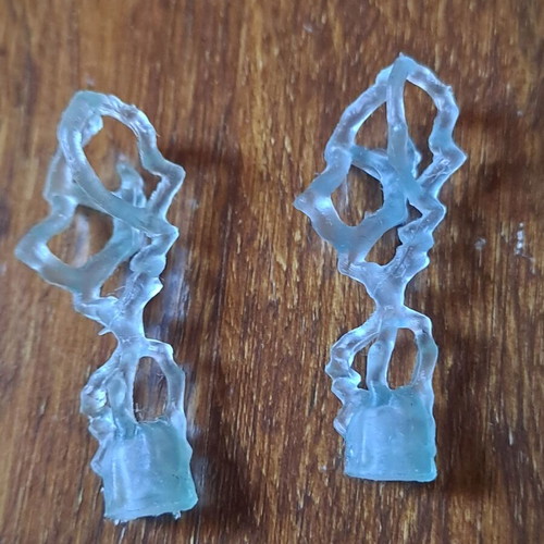Electric effect accessories 2-set like new for figures