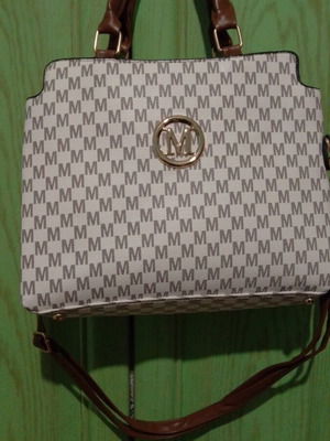 Γυναικεία τσάντα ώμου και χειρός καινούργια, μπεζ, τεχνητό δέρμα PU