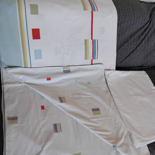 Duvet Cover and Bed Sheet Set like new