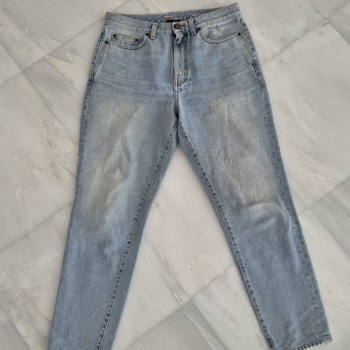Saint Laurent Jeans like new, size M, blue cotton