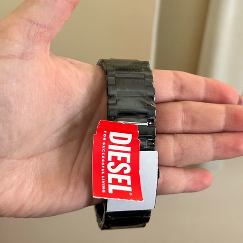 Diesel watch new, unisex, black