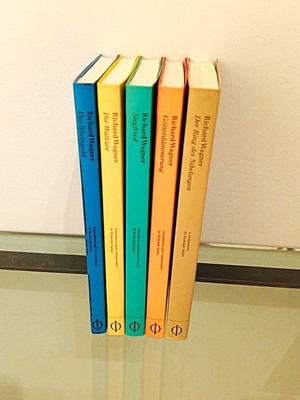 Richard Wagner Der Ring des Nibelungen 5-volume set like new, English