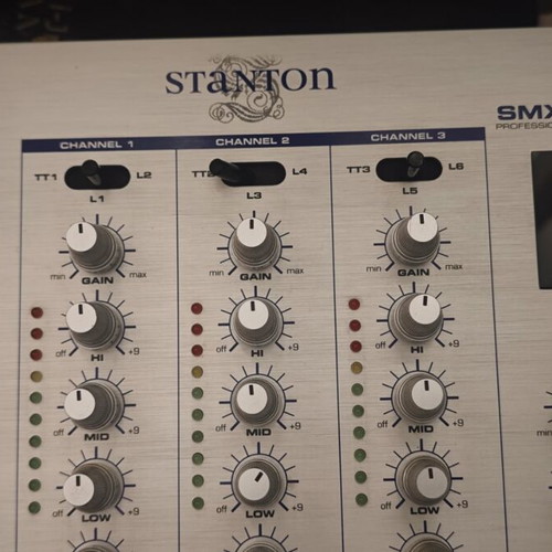 Stanton SMX-401 Professional 3-Channel DJ Mixer nearly new, boxed