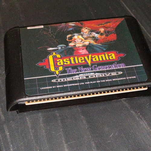 Castlevania The New Generation Sega Mega Drive Cartridge like new