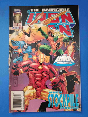 Iron Man 330 comic used condition