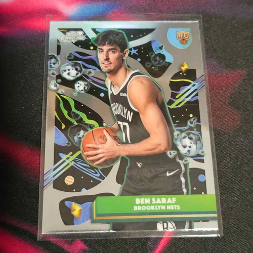 2025-26 Topps Chrome Cosmic Ben Saraf RC new