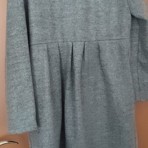 Women's coat used, size XL, gray, 100% polyester