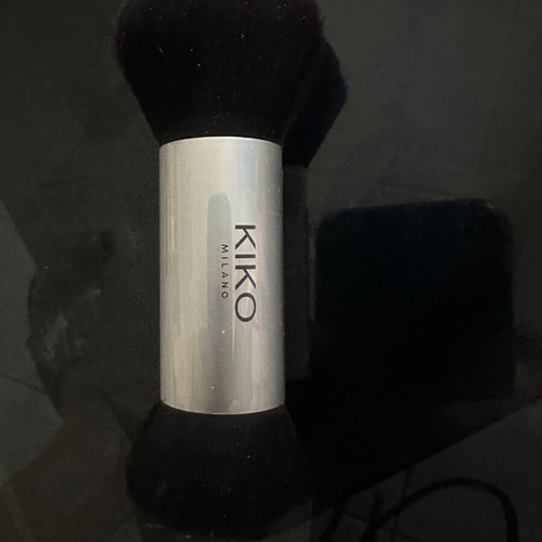 KIKO double face brush like new, blush and powder