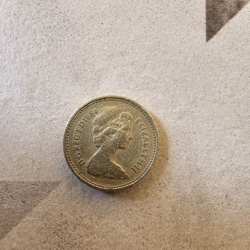 United Kingdom coin used