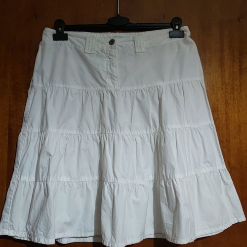 BSB summer skirt white used, size M