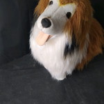 Large plush Lassie used