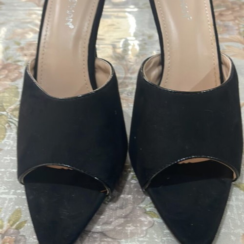 Open-toe heels Stephan Shoes new, size 38, black