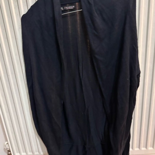Bershka cardigan knit like new, black, size M
