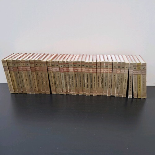 Library of the Greeks used, set of 47 volumes