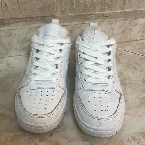 Nike Court Boought kids sneakers used, size 35.5, white