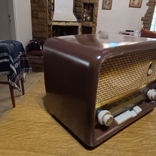 Vintage γερμανικό προπολεμικό ραδιόφωνο με λυχνίες μεταχειρισμένο