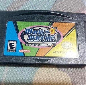 Wario Ware Mega Microgames USA GBA
