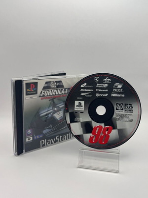 Formula 1 98 PlayStation (PS1) used, no manual, aftermarket case