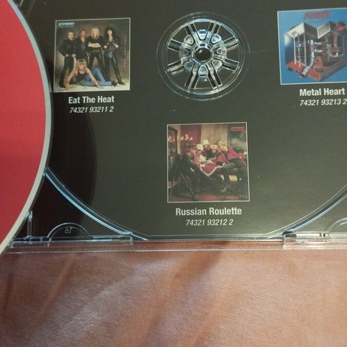 Accept Balls To The Wall CD remastered edition like new with bonuses