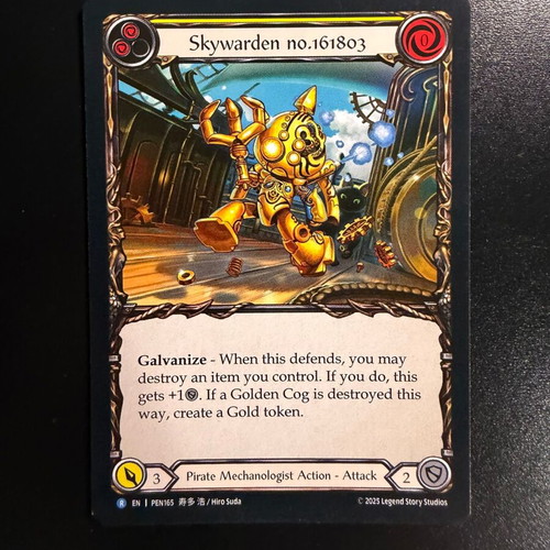 Skywarden no.161803 Regular card like new