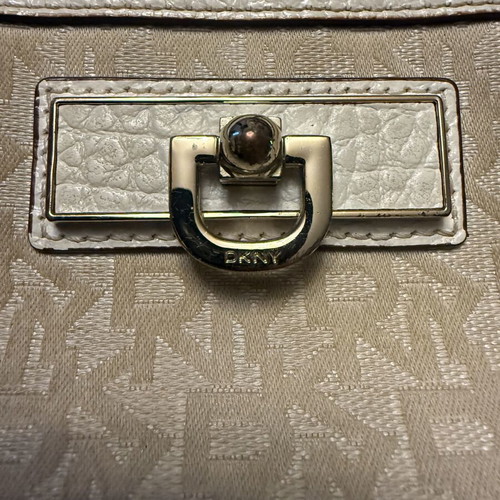 DNKY crossbody bag used, beige