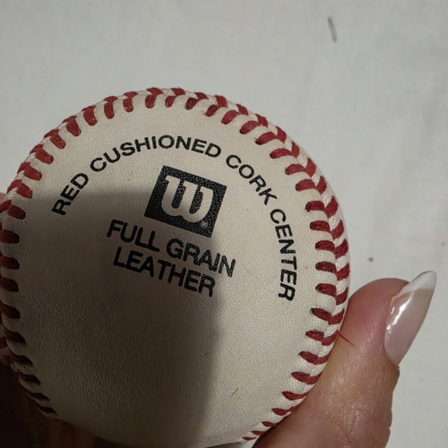 Wilson A1030 Raised Seam Baseball used, very good condition