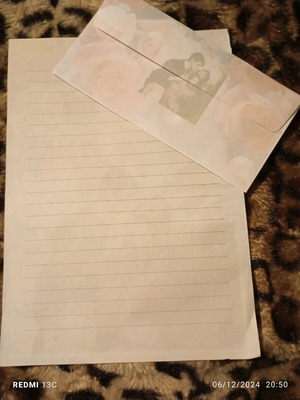 Correspondence used with folder and set sheet