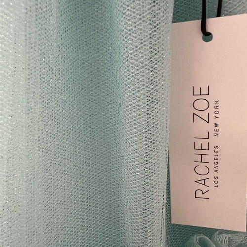 Φόρεμα Rachel Zoe από τούλι με κορδέλα, καινούργιο, τιρκουάζ, 4 ετών