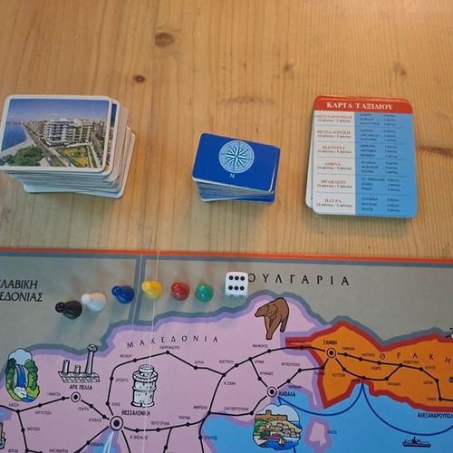 Discover Greece educational board game by Playful