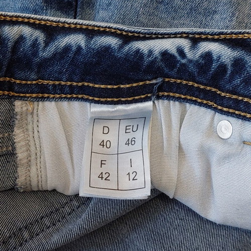 Esra Jeans women's jeans pants used, size L, blue