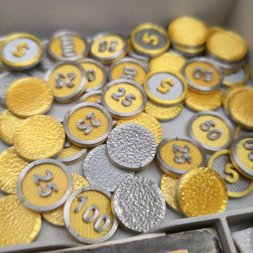 Heroquest gold coins set of 32 like new