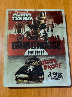 Grindhouse Planet Terror / Death Proof Blu-ray Steelbook like new