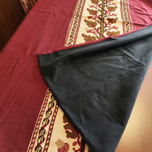 Handmade throw like new 135x180