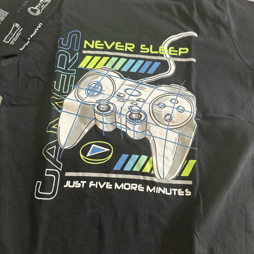 Video game t-shirt pack of 2 for 5 years old, like new