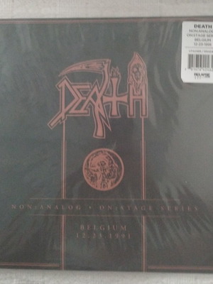 Death Non Analog On Stage Series Belgium 12-23-1991 LP new