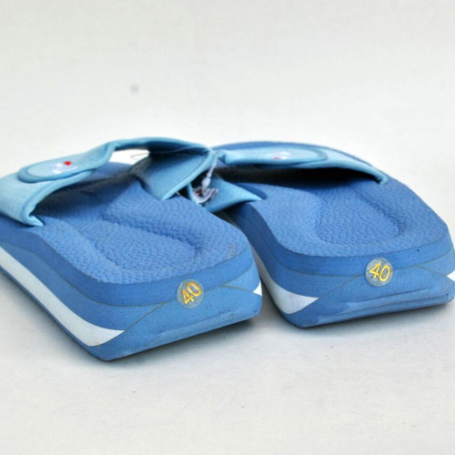 Fila Foam Slide sandals new, blue with logo strap, EU 40