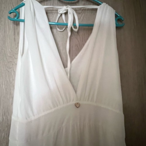 Lynne white dress size 40 like new