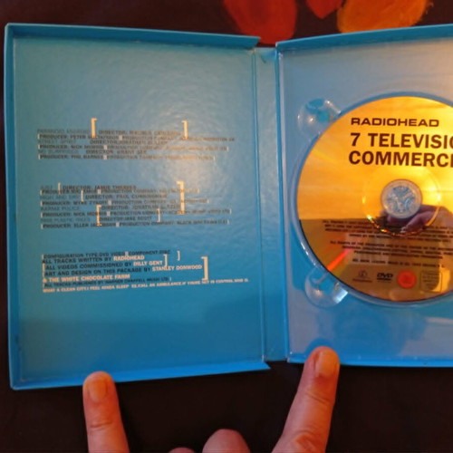 Radiohead 7 Television Commercials DVD like new, rock