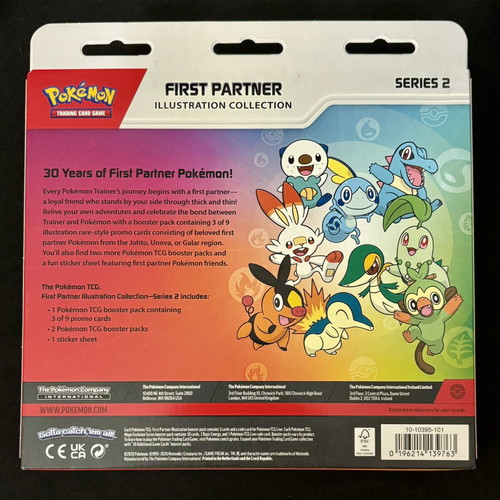 First Partner Illustration Collection Series 2 Pokemon cards