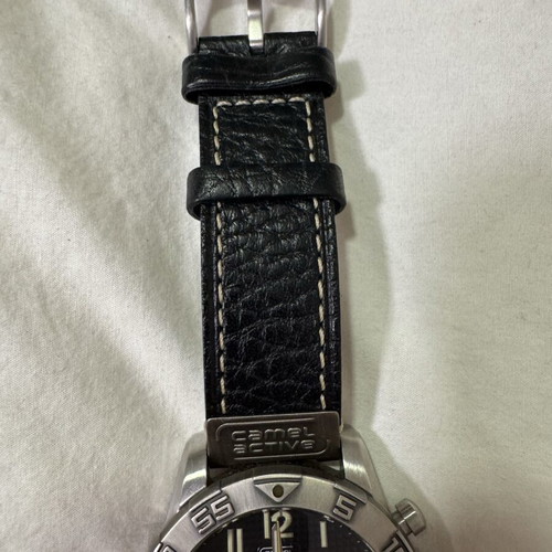 Camel Active Tribe Chrono men's watch 46mm, like new, black leather