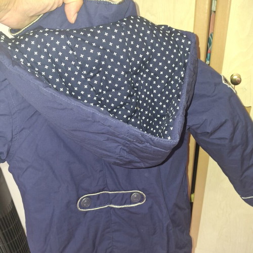 Orchestra girls' blue jacket size 116 cm